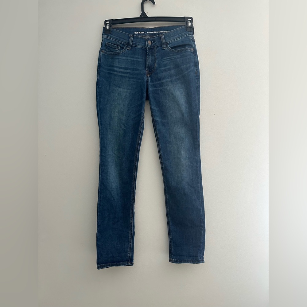 Old Navy Boyfriend Straight Jeans size 0 Regular